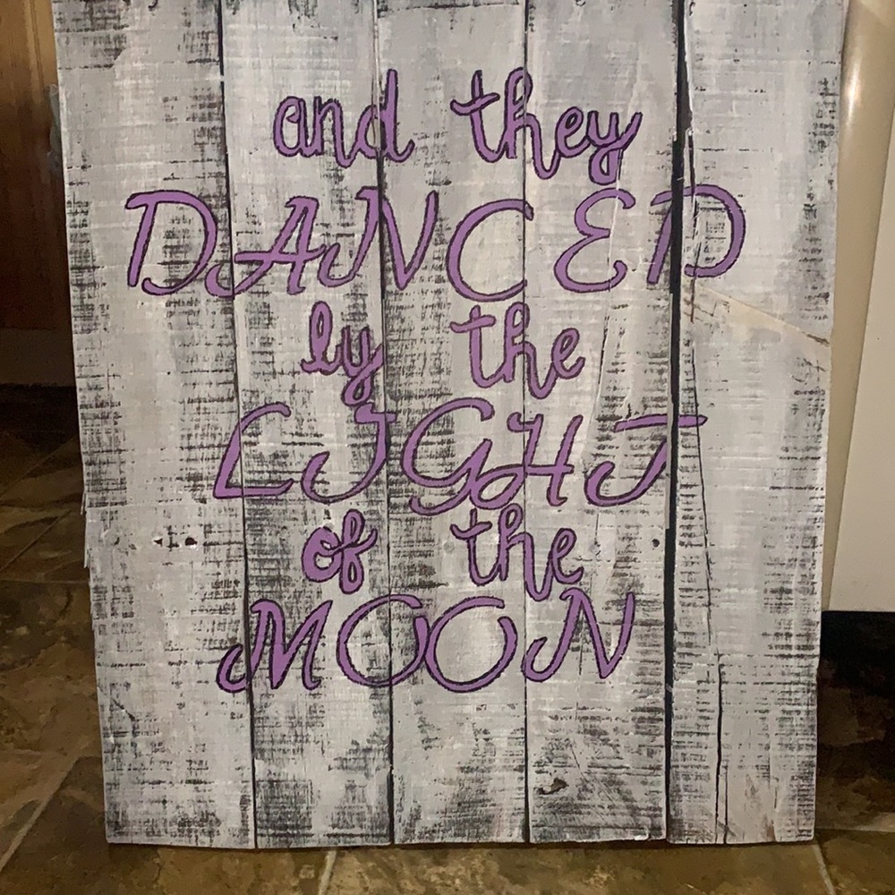 Wood signs